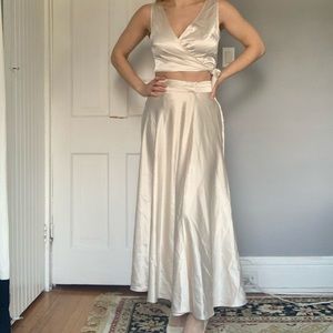 Topshop Silky Two Piece